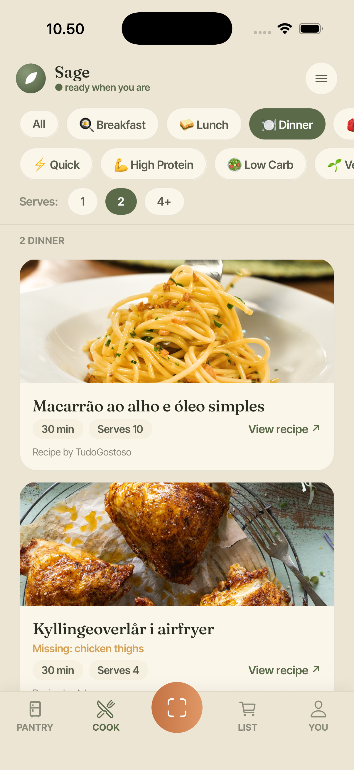 Sage screenshot 2